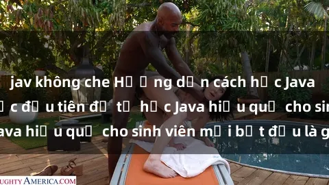 jav không che Hướng dẫn cách học Java cho sinh viên: Bước đầu tiên để tự học Java hiệu quả cho sinh viên mới bắt đầu là gì?
